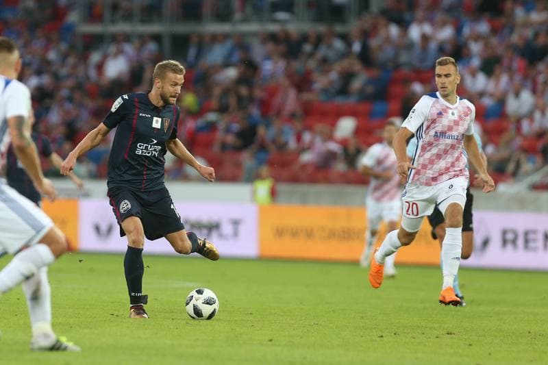 Football. Lotto Ekstraklasa. Gornik Zabrze - Pogon Szczecin. 31.08.2018