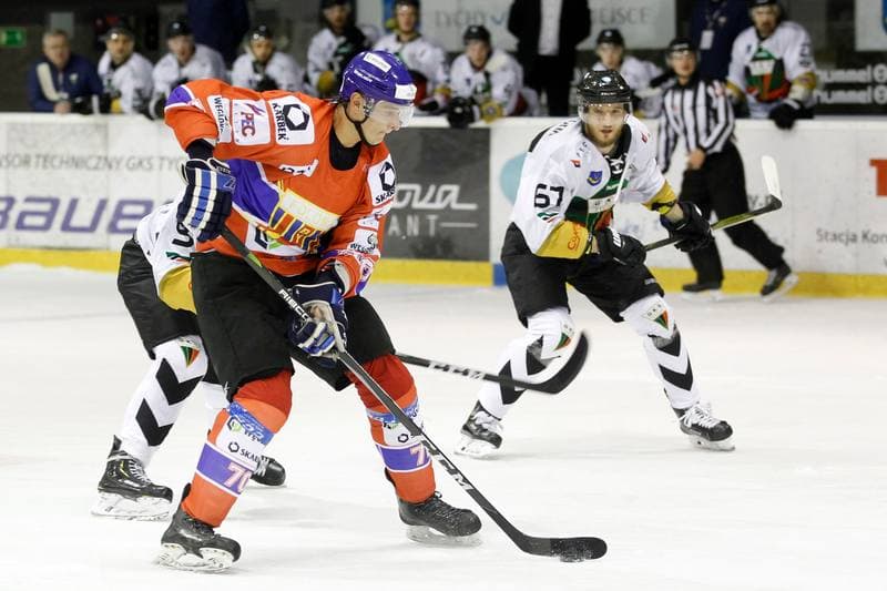Ice Hockey. Polska Hokej Liga. GKS Tychy - Weglokoks Kraj Polonia Bytom. 02.10.2018
