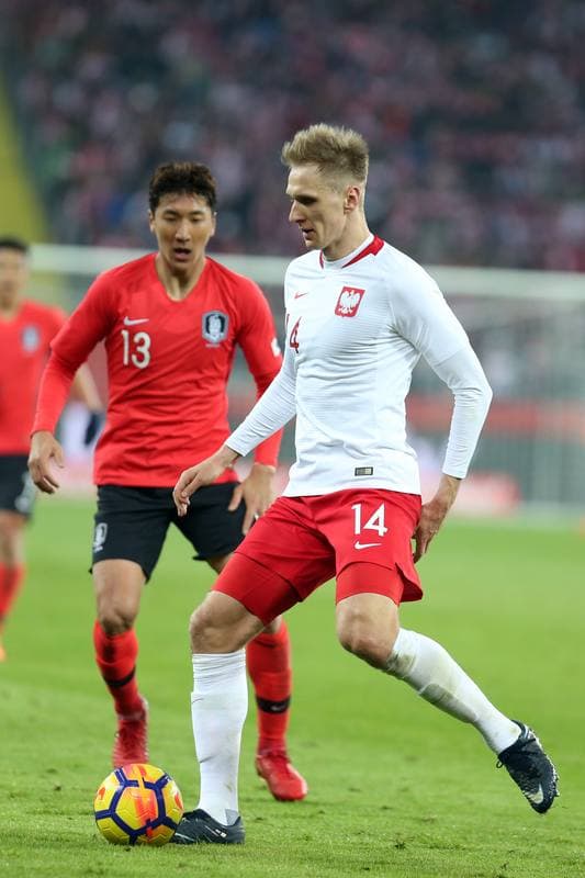Football. International Friendly. Poland - South Korea. 27.03.2018