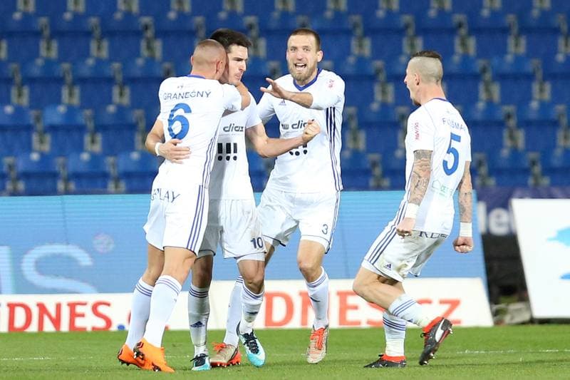 Football. HET Liga. Banik Ostrava - Vysocina Jihlava. 30.03.2018