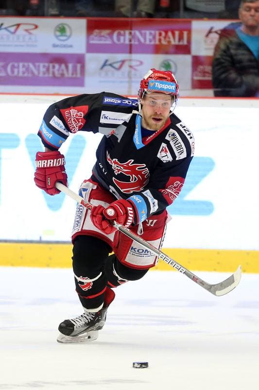 Ice Hockey. TipSport Extraliga. Ocelari Trinec - Mountfield Hradec Kralove. 02.04.2018