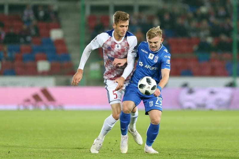 Football. Lotto Ekstraklasa. Gornik Zabrze - Lech Poznan. 05.10.2018