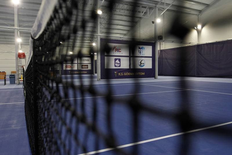 Tennis. Gornik Bytom. Opening of Tennis Hall. 19.04.2018