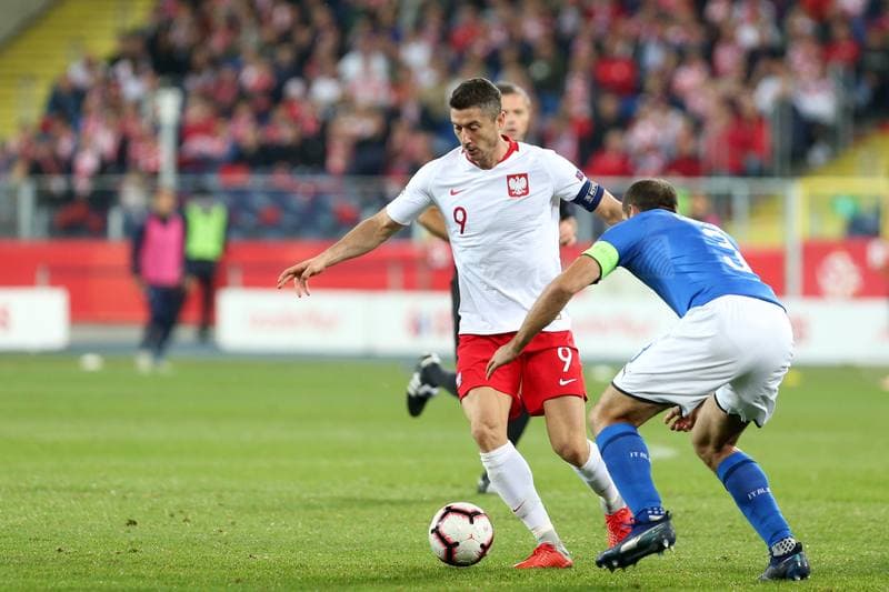 Football. UEFA Nations League. Poland - Italy. 14.10.2018