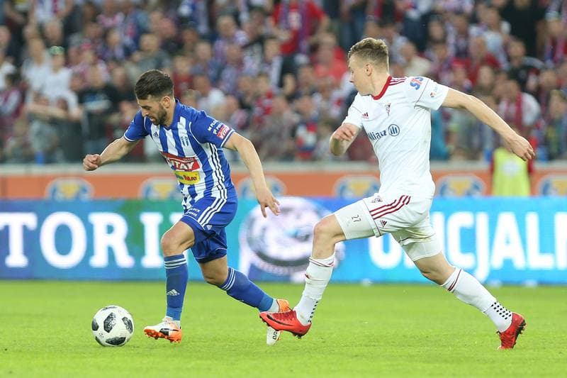 Football. Lotto Ekstraklasa. Gornik Zabrze - Wisla Plock. 21.04.2018