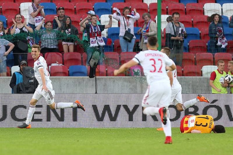 Football. Lotto Ekstraklasa. Gornik Zabrze - Korona Kielce. 09.05.2018
