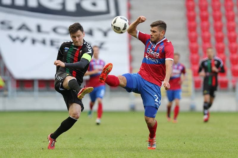 Football. Nice I Liga. GKS Tychy - Rakow Czestochowa. 14.05.2018