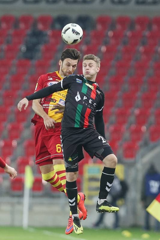 Football. Fortuna I Liga. GKS Tychy - Chojniczanka Chojnice. 02.11.2018