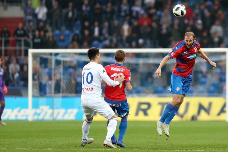 Football. Fortuna:Liga. Banik Ostrava - Viktoria Plzen. 03.11.2018