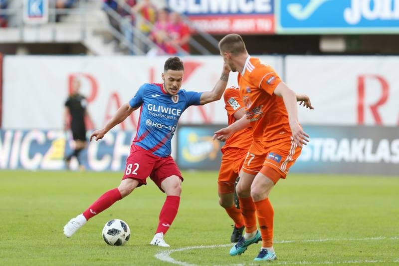 Football. Lotto Ekstraklasa. Piast Gliwice - Bruk-Bet Termalica Nieciecza. 19.05.2018