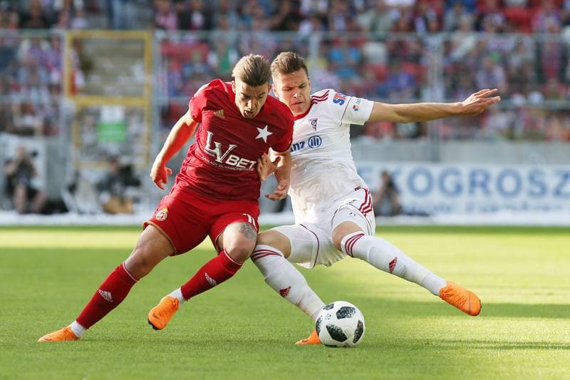 Football. Lotto Ekstraklasa. Gornik Zabrze - Wisla Krakow. 20.05.2018