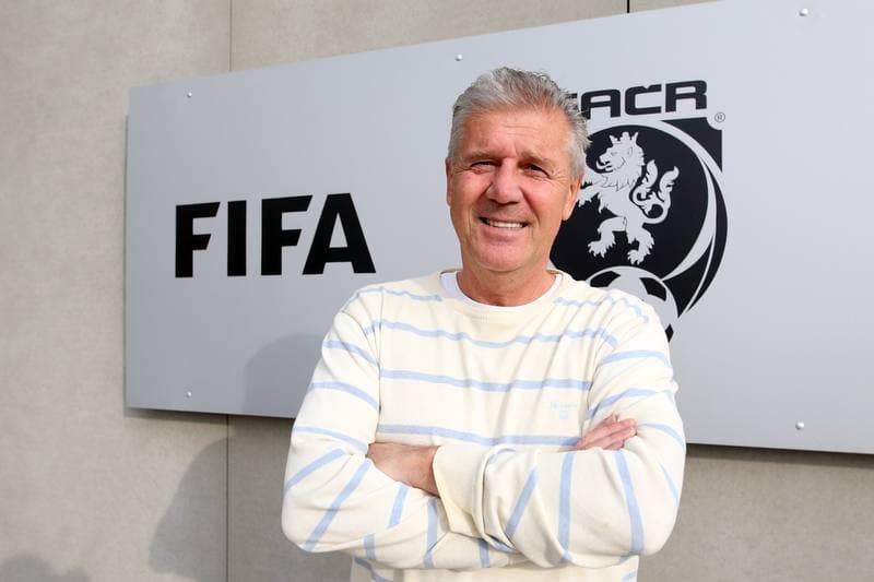 Football. Czech Republic. Press Conference. 08.11.2018