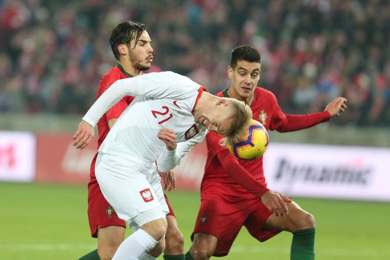 Football. European Championship U21. Poland - Portugal. 16.11.2018