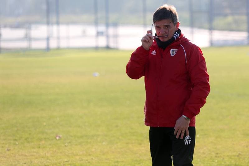 Football. Piast Gliwice. Training. 17.11.2018