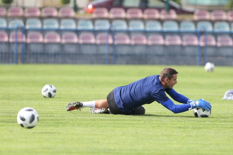 Football. Piast Gliwice. Training. 14.06.2018