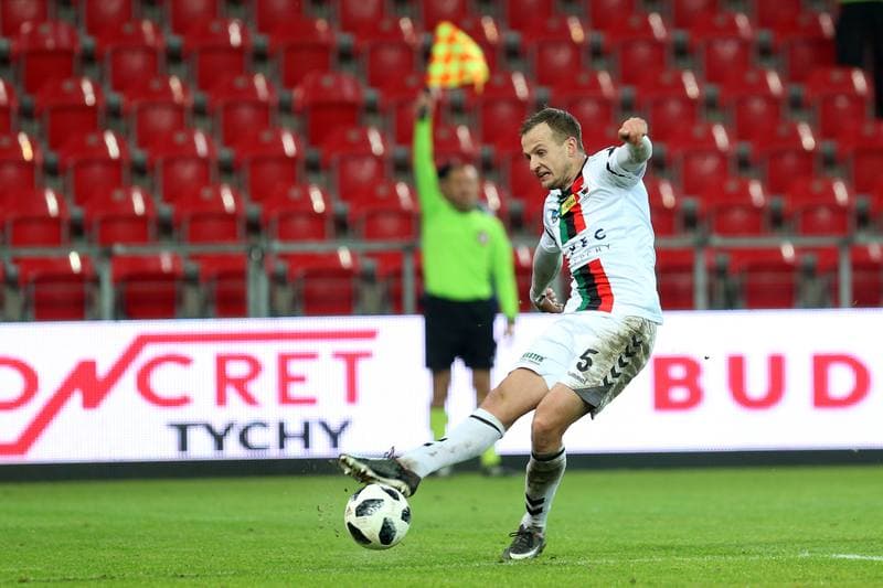 Football. Fortuna I Liga. GKS Tychy - GKS Katowice. 24.11.2018