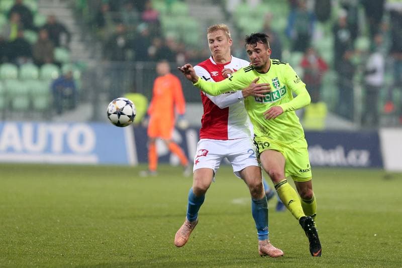 Football. Fortuna:Liga. MFK Karvina - Slavia Prague. 24.11.2018