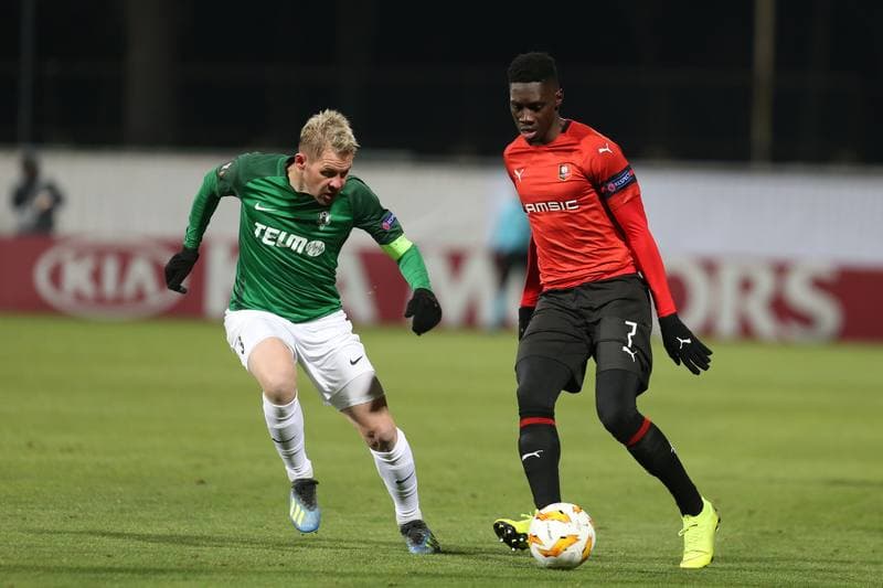 Football. UEFA Europa League. FK Jablonec - Stade Rennais FC. 29.11.2018