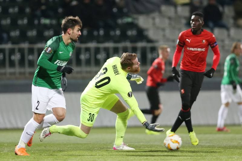 Football. UEFA Europa League. FK Jablonec - Stade Rennais FC. 29.11.2018