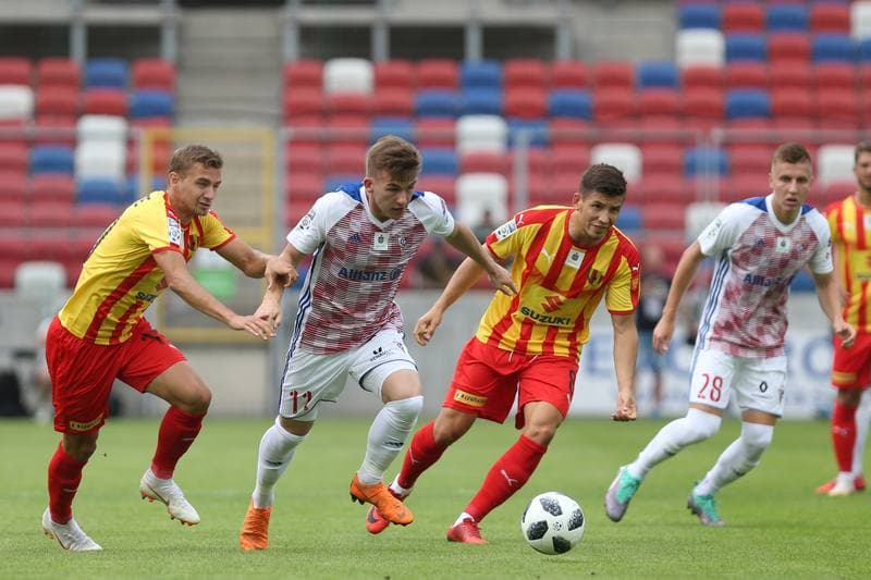 Football. Lotto Ekstraklasa. Gornik Zabrze - Korona Kielce. 22.07.2018
