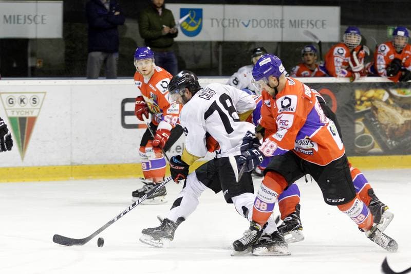 Ice Hockey. Polska Hokej Liga. GKS Tychy - Weglokoks Kraj Polonia Bytom. 02.01.2019