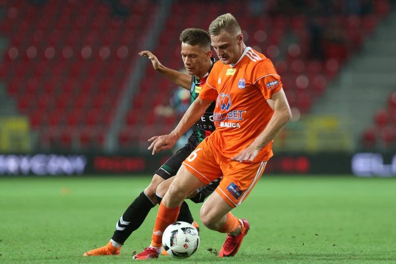 Football. Fortuna I Liga. GKS Tychy - Bruk-Bet Termalica Nieciecza. 11.08.2018