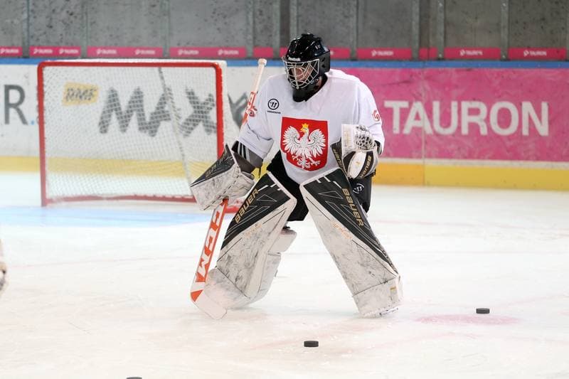 Ice Hockey. Poland national team. Training. 20.08.2018