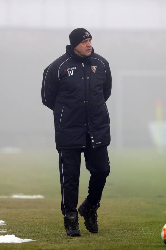 Football. Sparing. Zaglebie Sosnowiec - LKS Lodz. 03.02.2019
