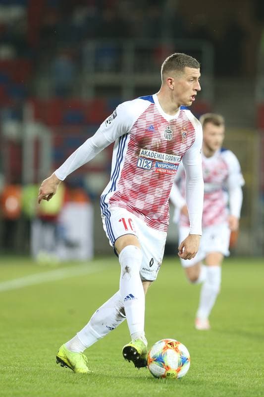 Football. Lotto Ekstraklasa. Gornik Zabrze - Wisla Krakow. 11.02.2019