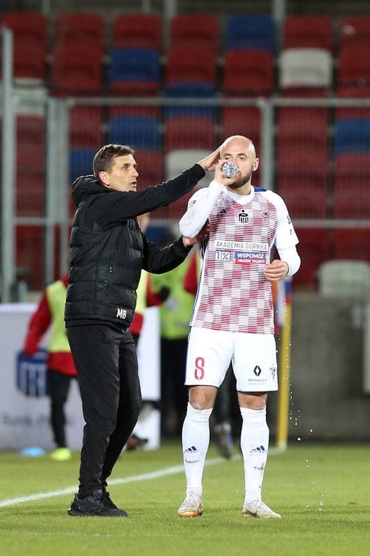 Football. Lotto Ekstraklasa. Gornik Zabrze - Wisla Krakow. 11.02.2019