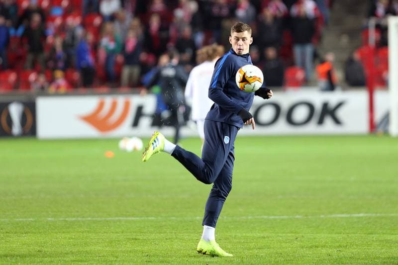 Football. UEFA Europa League. Slavia Prague - KRC Genk. 14.02.2019
