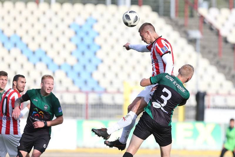 Football. Polish Cup. ROW 1964 Rybnik - Cracovia Krakow. 26.09.2018