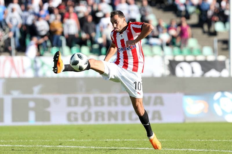 Football. Lotto Ekstraklasa. Zaglebie Sosnowiec - Cracovia Krakow. 30.09.2018