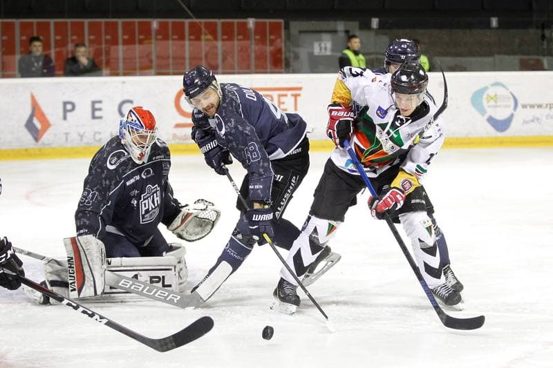 Ice Hockey. Polska Hokej Liga. GKS Tychy - MH Automatyka Gdansk. 28.02.2019