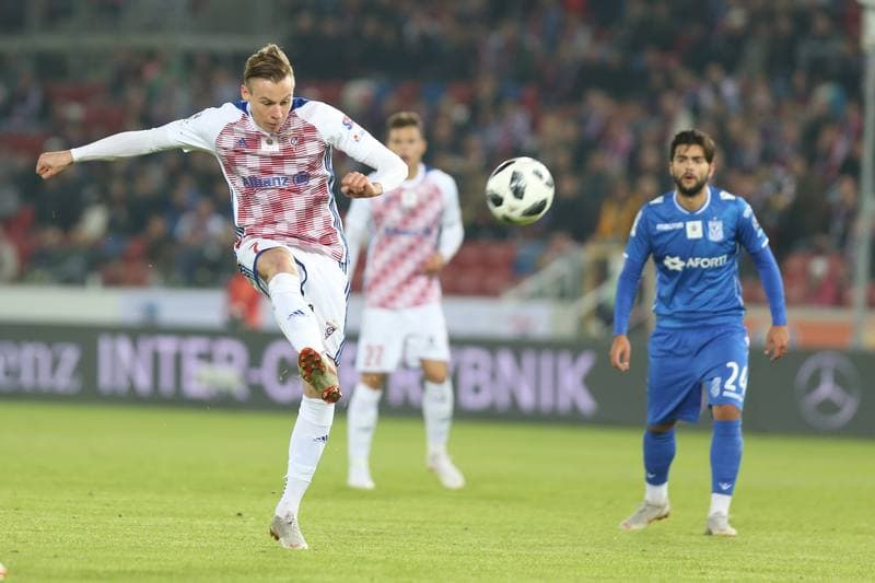 Football. Lotto Ekstraklasa. Gornik Zabrze - Lech Poznan. 05.10.2018