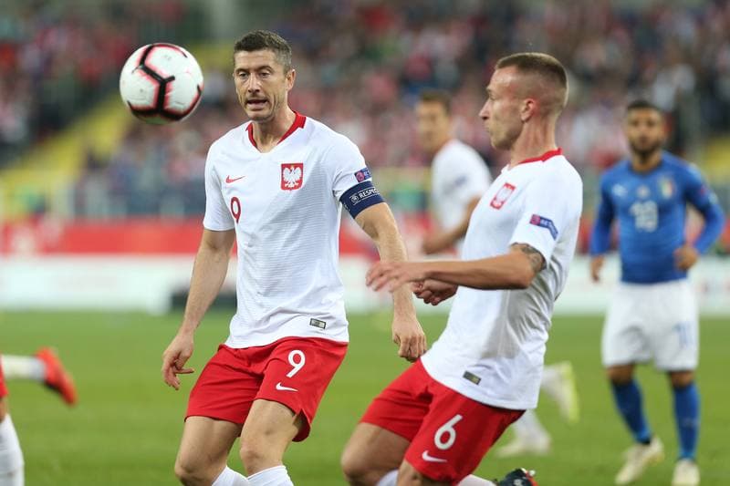 Football. UEFA Nations League. Poland - Italy. 14.10.2018
