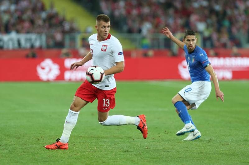 Football. UEFA Nations League. Poland - Italy. 14.10.2018