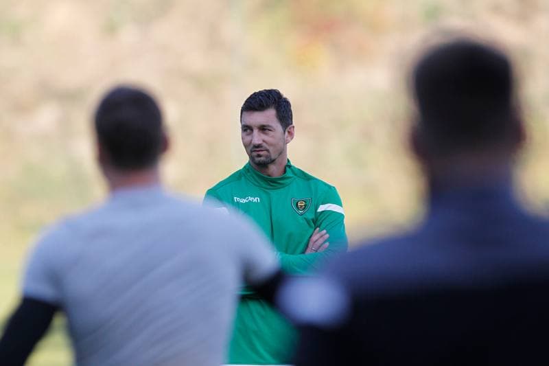 Football. GKS Katowice. Training. 15.10.2018
