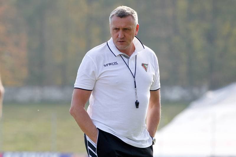 Football. Zaglebie Sosnowiec. Training. 16.10.2018