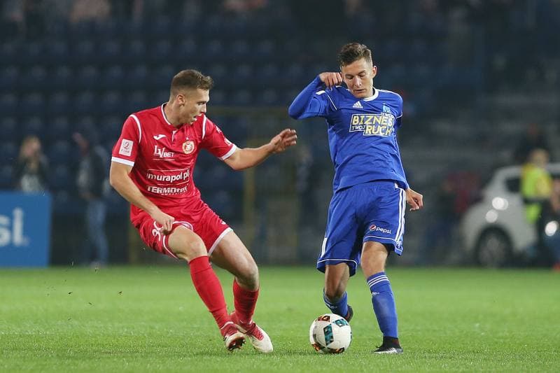 Football. II Liga. Ruch Chorzow - Widzew Lodz. 20.10.2018