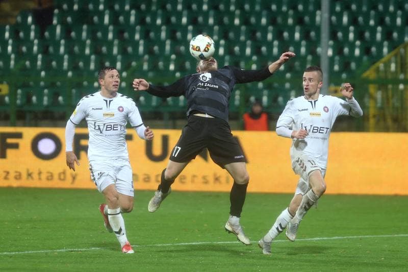 Football. Fortuna I Liga. GKS Katowice - Garbarnia Krakow. 23.10.2018