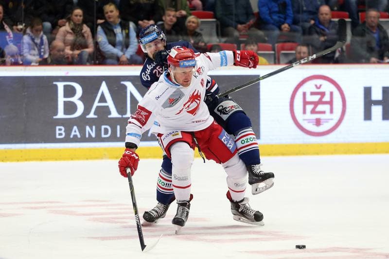 Ice Hockey. Tipsport Extraliga. Ocelari Trinec - Vitkovice Ridera. 20.03.2019