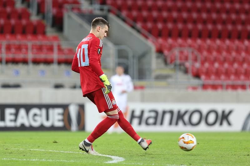 Football. UEFA Europa League. Spartak Trnava - Dinamo Zagreb. 25.10.2018