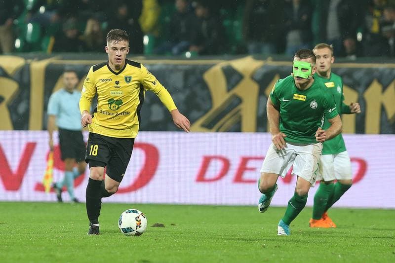 Football. Fortuna I Liga. GKS Katowice - Warta Poznan. 27.10.2018