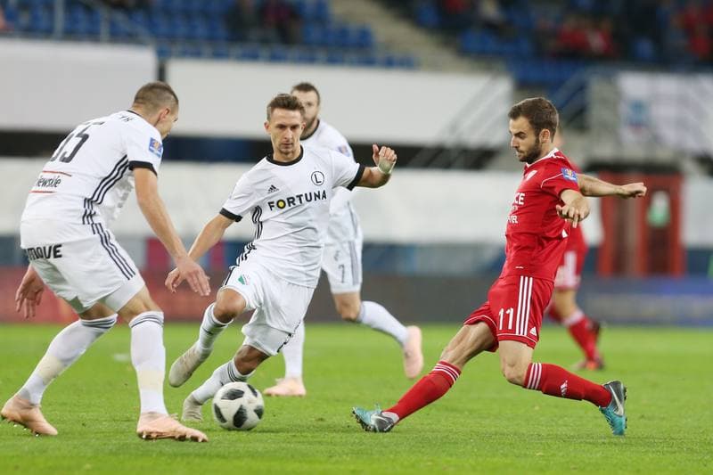 Football. Polish Cup. Piast Gliwice - Legia Warsaw. 30.10.2018