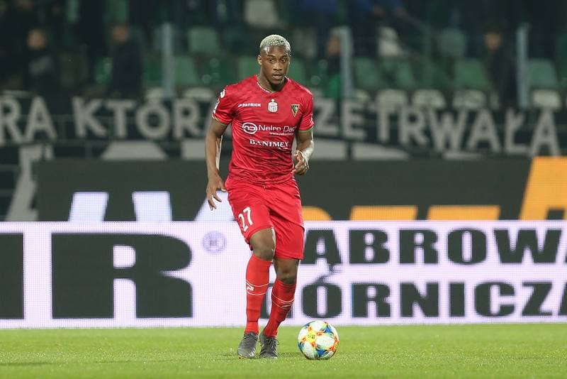 Football. Lotto Ekstraklasa. Zaglebie Sosnowiec - Wisla Krakow. 03.04.2019
