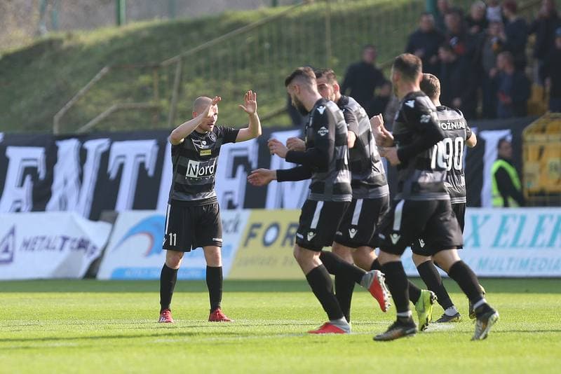 Football. Fortuna I Liga. GKS Katowice - Chrobry Glogow. 07.04.2019
