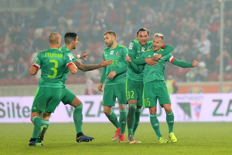 Football. Lotto Ekstraklasa. Gornik Zabrze - Slask Wroclaw. 09.11.2018