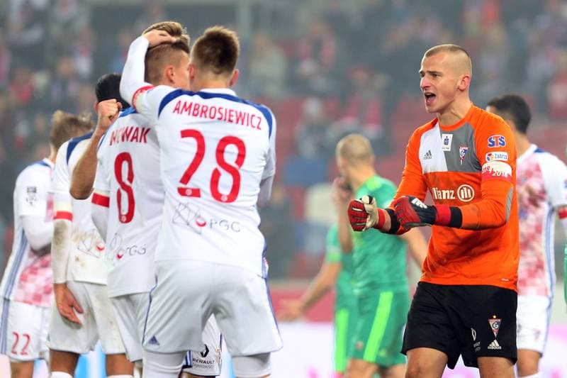 Football. Lotto Ekstraklasa. Gornik Zabrze - Slask Wroclaw. 09.11.2018