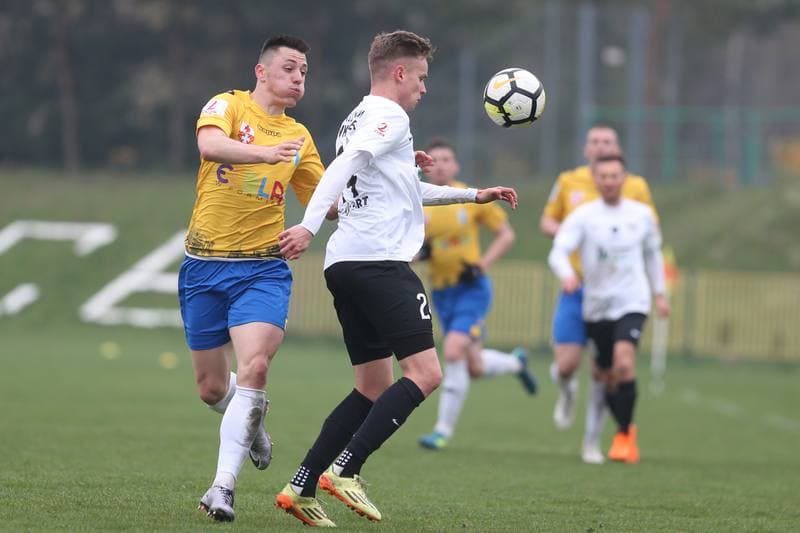 Football. II Liga. Rozwoj Katowice - Olimpia Elblag. 13.04.2019